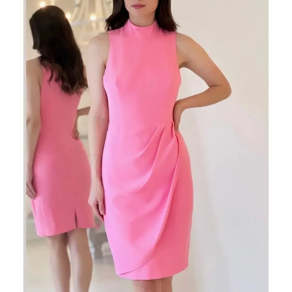 black halo naya dress pink US10